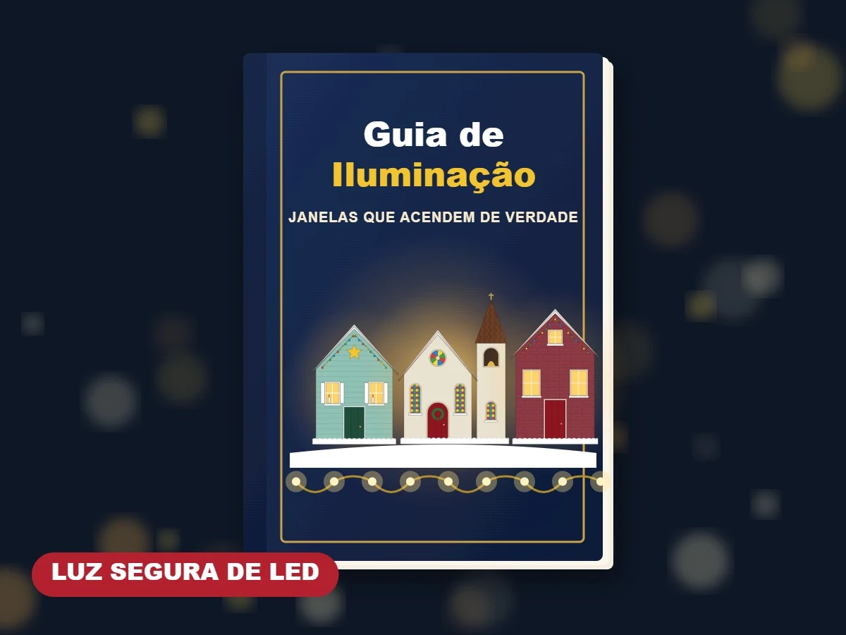 Capa do Guia de Iluminação Natalina